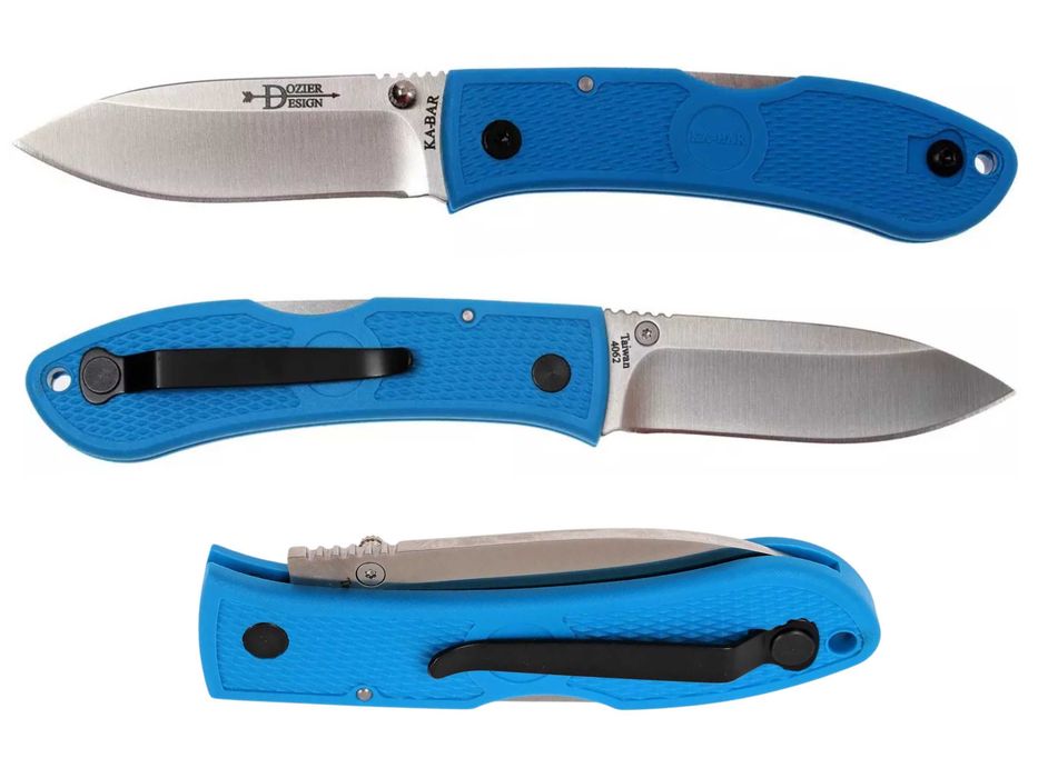 Ніж KA-BAR Dozier Folding Hunter (AUS8, D2, S35VN): 1 750 грн