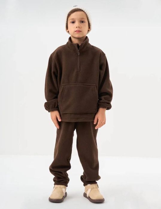 Дитячий дуже теплий костюм двосторонній фліс полар