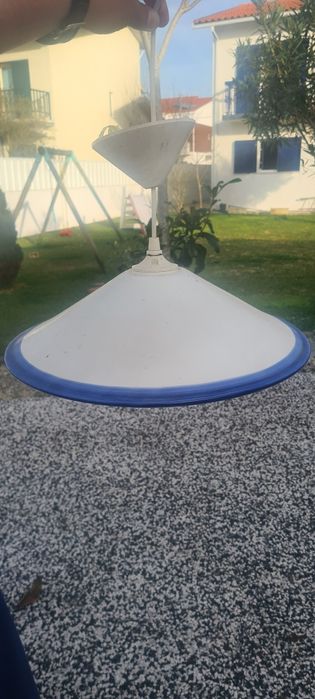 Candeeiro em cerâmica