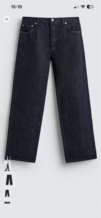 Чоловічі джинси zara 42