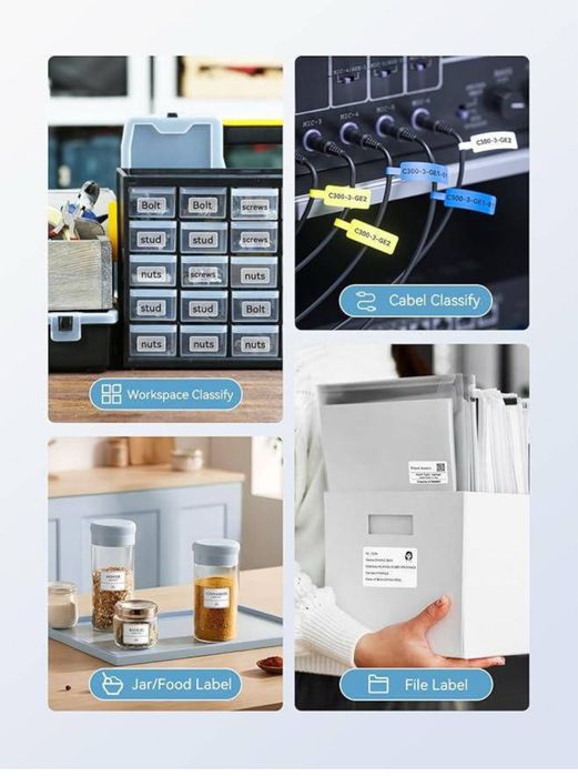 Термопринтер Принтер NIIMBOT B1 для етикеток