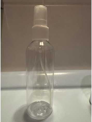 2 Frascos Spray Viagem 100ml Reutilizaveis Neblina Fina