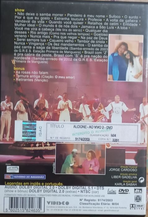 Alcione - ao vivo