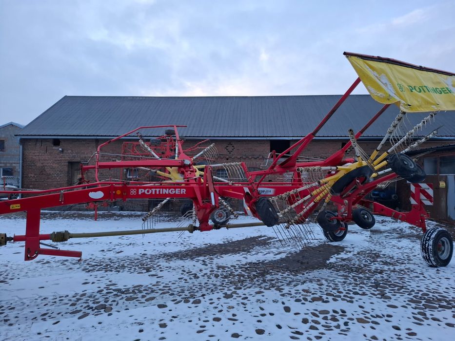 Zgrabiarka dwukaruzelowa Pottinger eurotop 651A multitast (Krone)