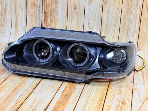 Комплект лінзованих фар з LED ліва + права для ВАЗ 2113 / 2114 / 2115