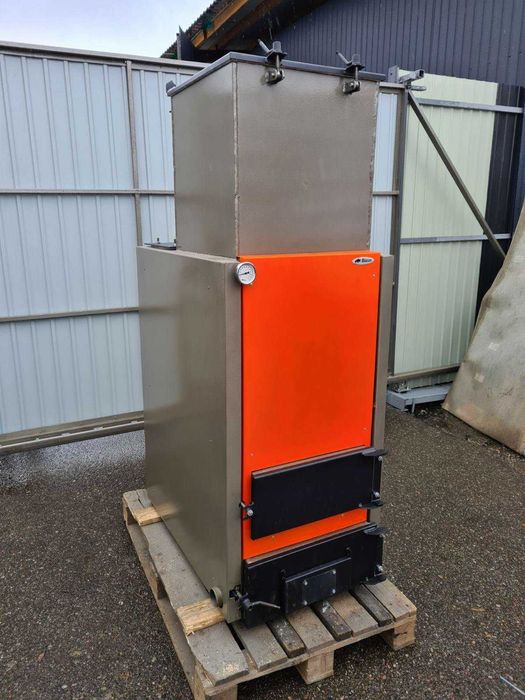 Твердопаливний котел марки Бізон з гарантією 5 років. Твердотопливный