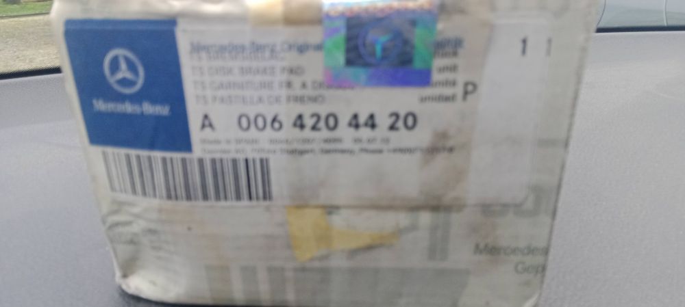 Pastilhas travão traseiro Mercedes Viano 2012