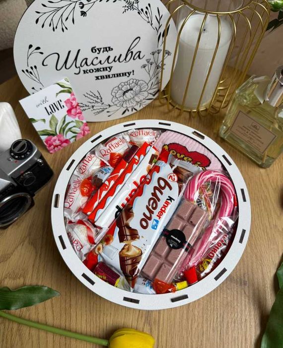 Подарунок дружині, дівчині, солодкі бокси, Солодкий набір для дитини