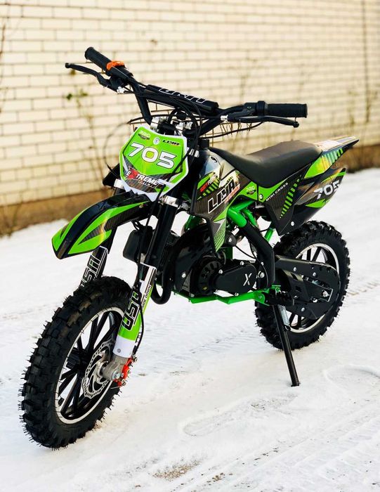 Кросс мини байк питбайк детский с электростартером LIYA 50 сс