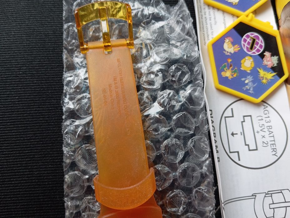 Nintendo Pokemon годинник World Watch.модель 2000 р.