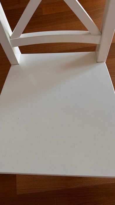 Cadeiras IKEA, 4 peças brancas