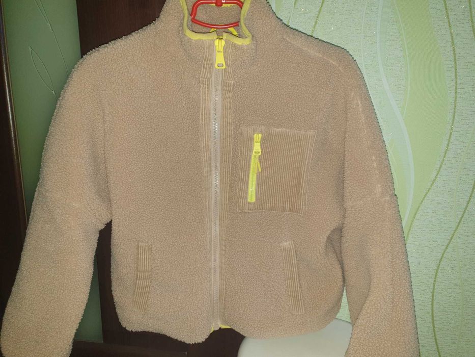 Куртка шерпа zara 152
