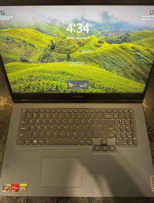 Lenovo Legion 5 17” • RTX 3050 • 32GB • 1.8TB SSD • Stan Idealny