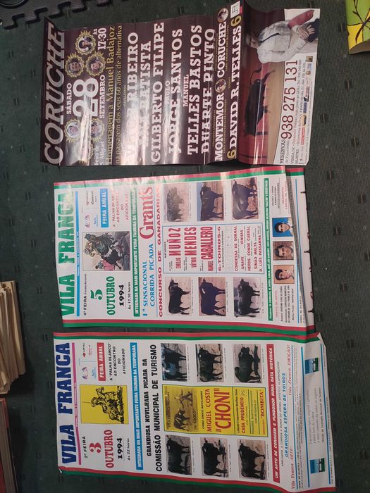 Cartazes Tauromaquia - Cada 5 €