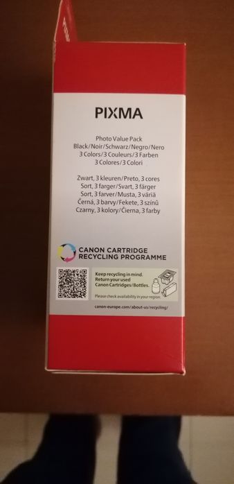 Pack original tinteiros Canon 560XL e 561XL