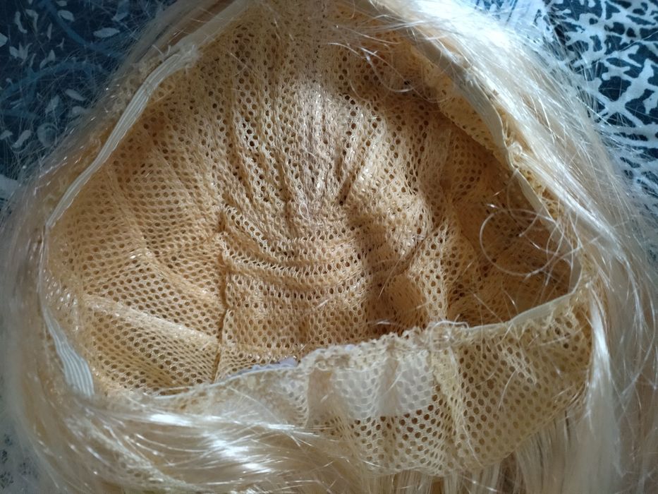 Peruca / extensão  loura