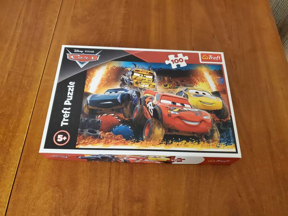 Trefl puzzle, пазли, тачки, 100,пазлы