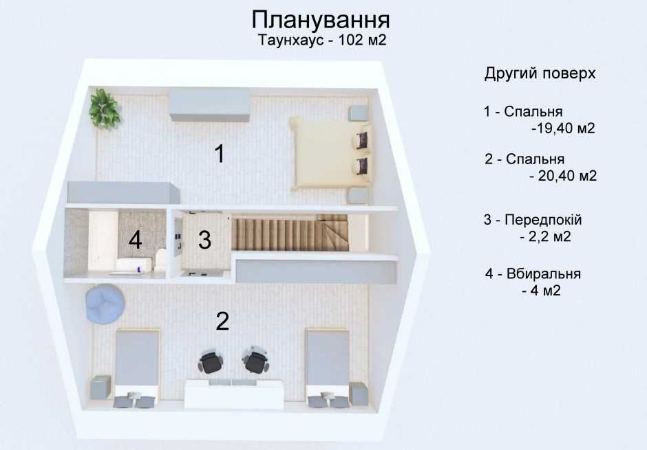 Таунхаус центрі Гостомеля, вул. Свято-Покровська. Центральні комунікації