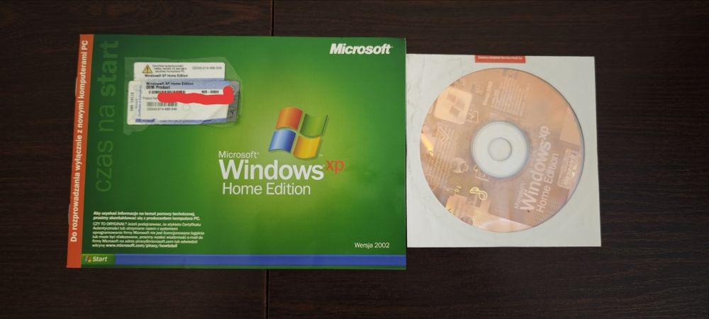 Windows XP Home Edition PL