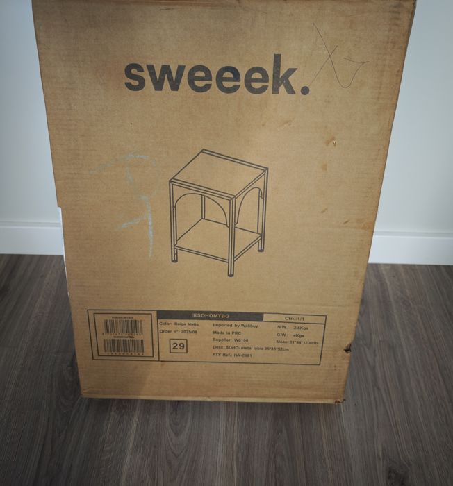 Mesinha de cabeceira industrial