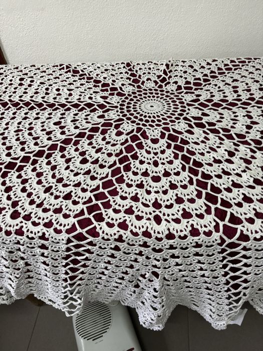 Toalha em renda manual 1.75cm
