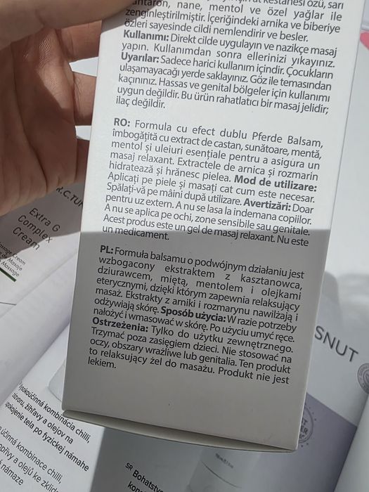 Żel z kasztanowca Farmasi