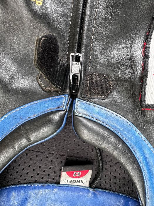 Мото  костюм  кожанный Shoei