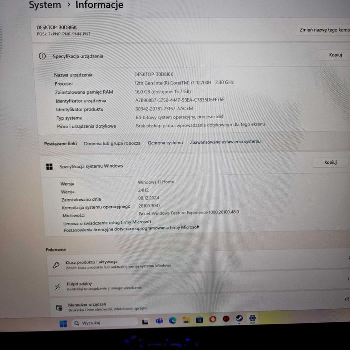 Laptop gamingowy HIRO X770T