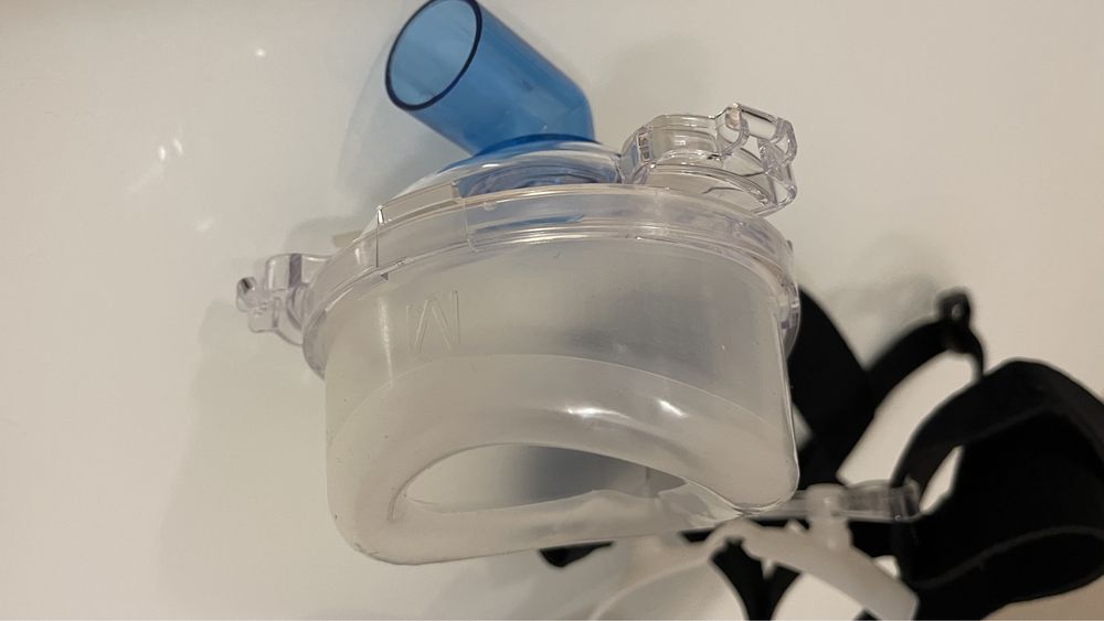 Нова Сіпап маска ротоносова, cpap, біпап, ивл, швл, Resmed