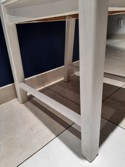 Krzesło drewniane 2szt IKEA krzesła białe