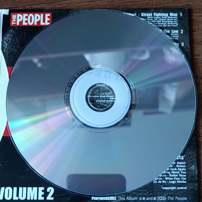 CD диск 2 шт. Ultimate Rock Anthems, 16 саундтреків, 2005 рік