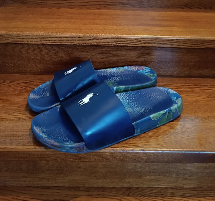 Klapki Polo Ralph Lauren Slide Oryginalne r. 49