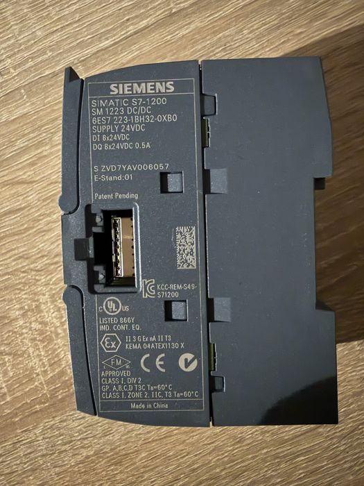 Siemens SM1223 DC/DC S7-1200 plc sterownik moduł hmi