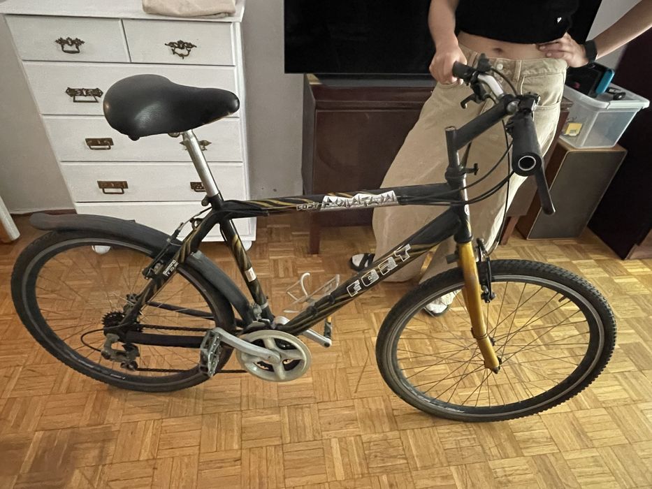 Rower, Fort z dobrymi pedalami.