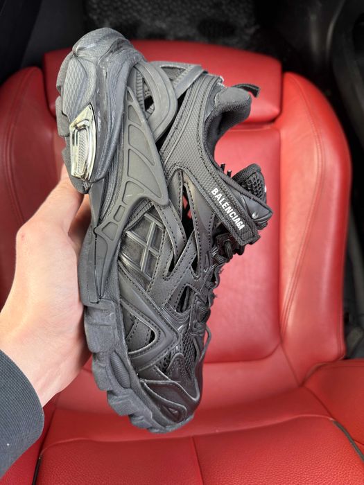 (ОПЛАТА ПІСЛЯ ОГЛЯДУ)Balenciaga Track 2.0 Black Баленсіага Трек 2.0