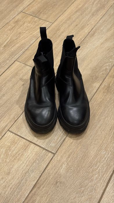 Ботинки челсі Gant шкіряні