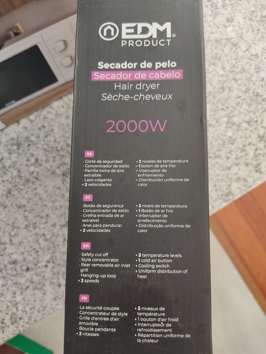 Secador de cabelo, Novo