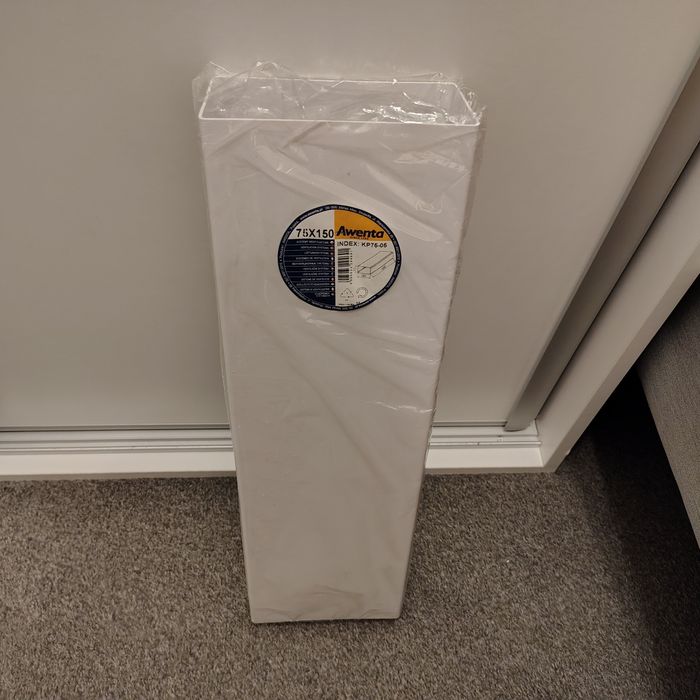 Kanał wentylacji Awenta 75 x 150 długość 500