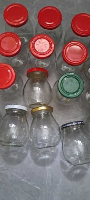 Zestaw 17 słoików szklanych 245 ml z zakrętkami | Przetwory / DIY