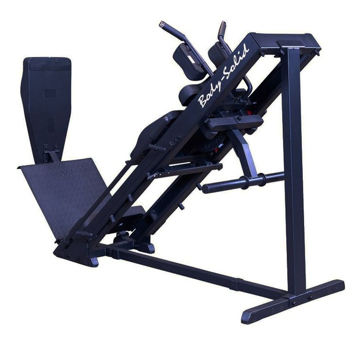 Press de pernas e Squat Body-Solid GLPH1100B