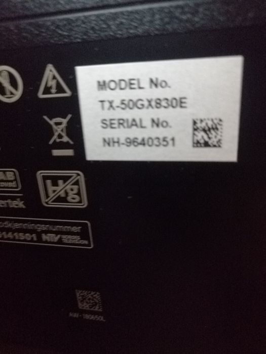 Panasonic viera  TX-50GX830E