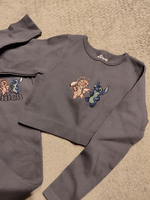 Nowy dresik Stitch 122 prążek