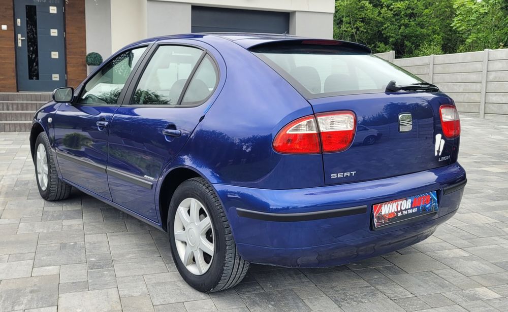 Seat Leon*2002 rok*1,6 B+Gaz*I właściciel*Długie opłaty*Sprawna klima