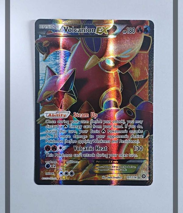Volcanion Ex 107/114 STS Pokemon ENG-NM