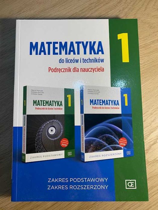 Podręcznik dla nauczyciela Matematyka 1 Krzysztof Pazdro OE