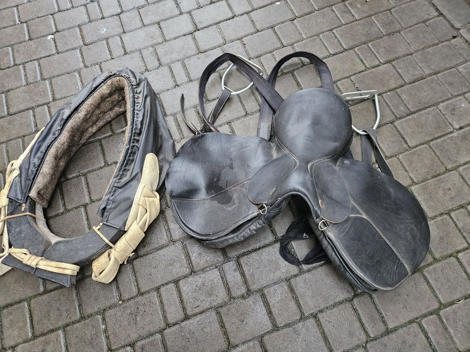 Седло для лошади и хомут