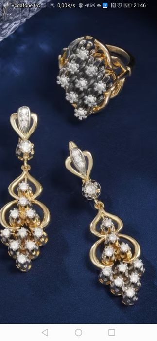 продам серьги и кольца