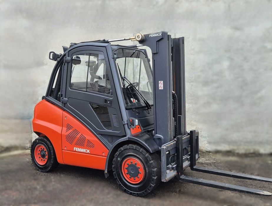 Linde H50 • TRIPLEX • 7700mtg • kabina • przesuw • niski wózek widłowy