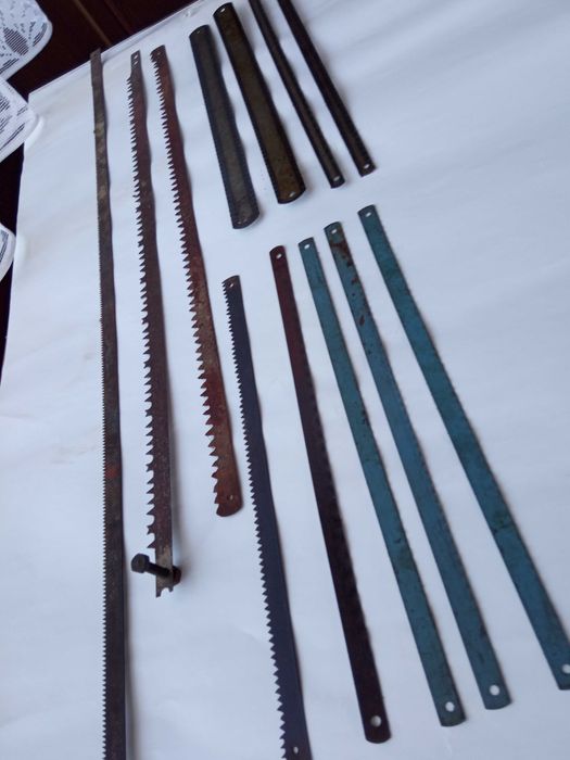 Stare, solidne brzeszczoty - nieużywane