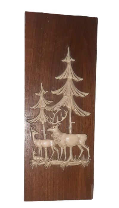 Quadro antigo floresta